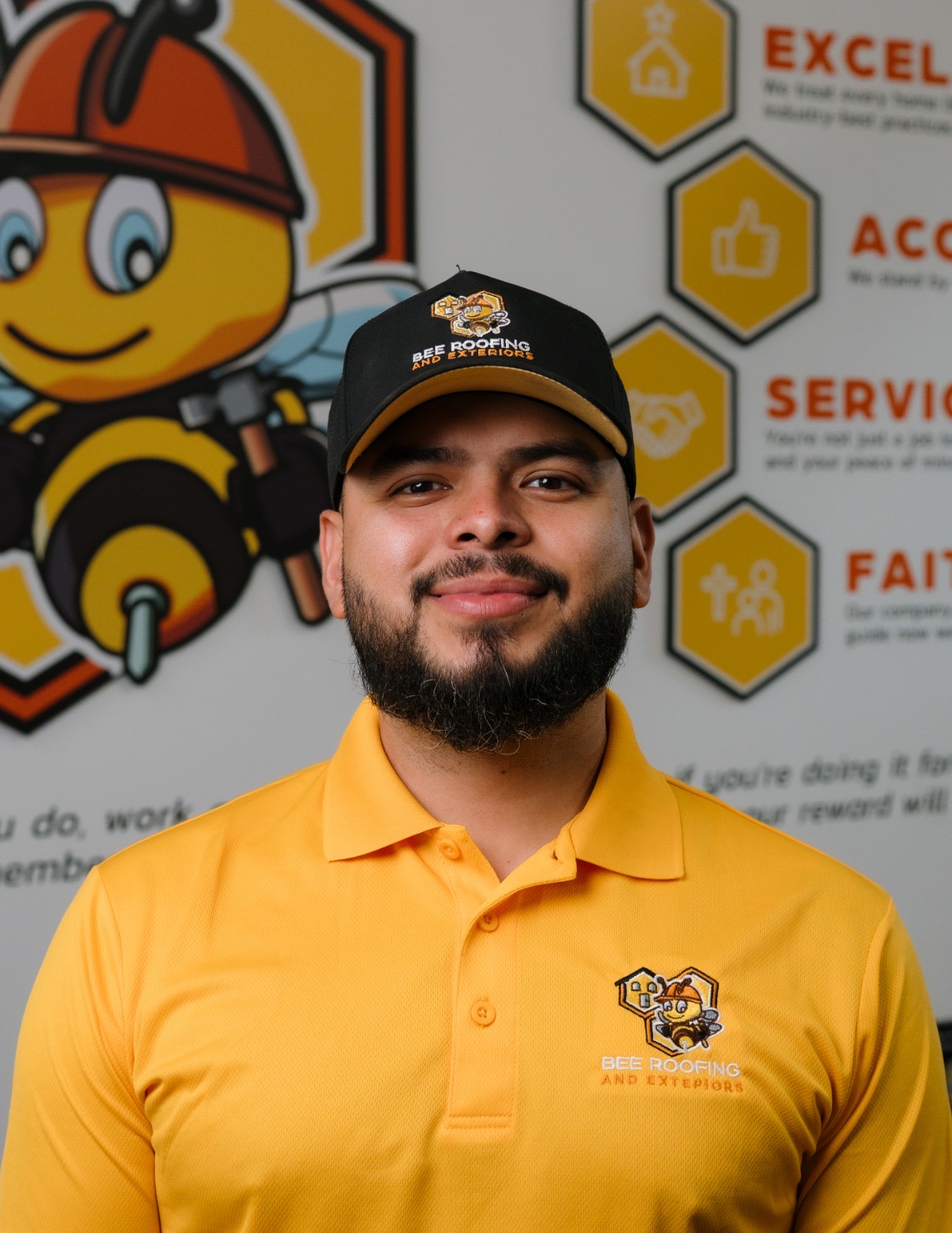 Frankie Munoz, owner of Bee Roofing & Exteriors